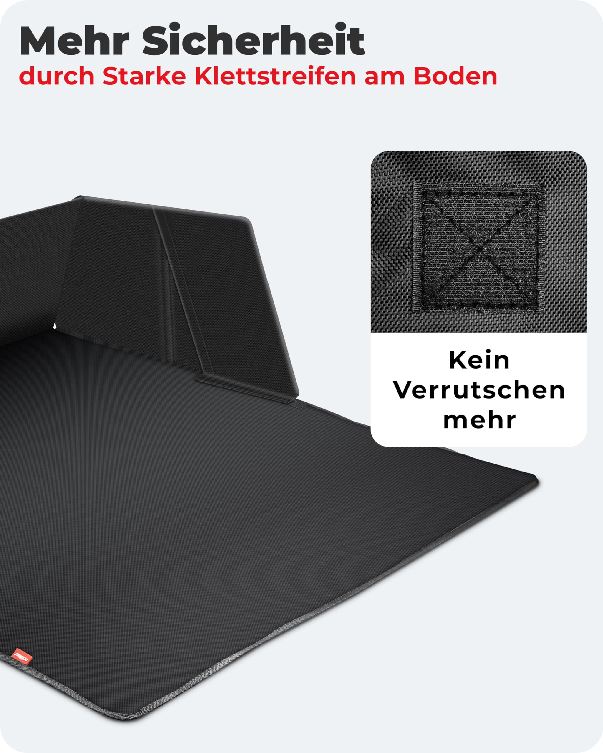 achilles Kofferraumschutz mit Seiten- und Ladekantenschutz, Kofferraumwanne, Auto Kofferraum Schutzmatte für Hunde, Kofferraummatte, universal