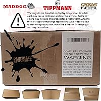 Vista 8 de Maddog Tippmann Cronus - Marcador táctico de paintball plateado