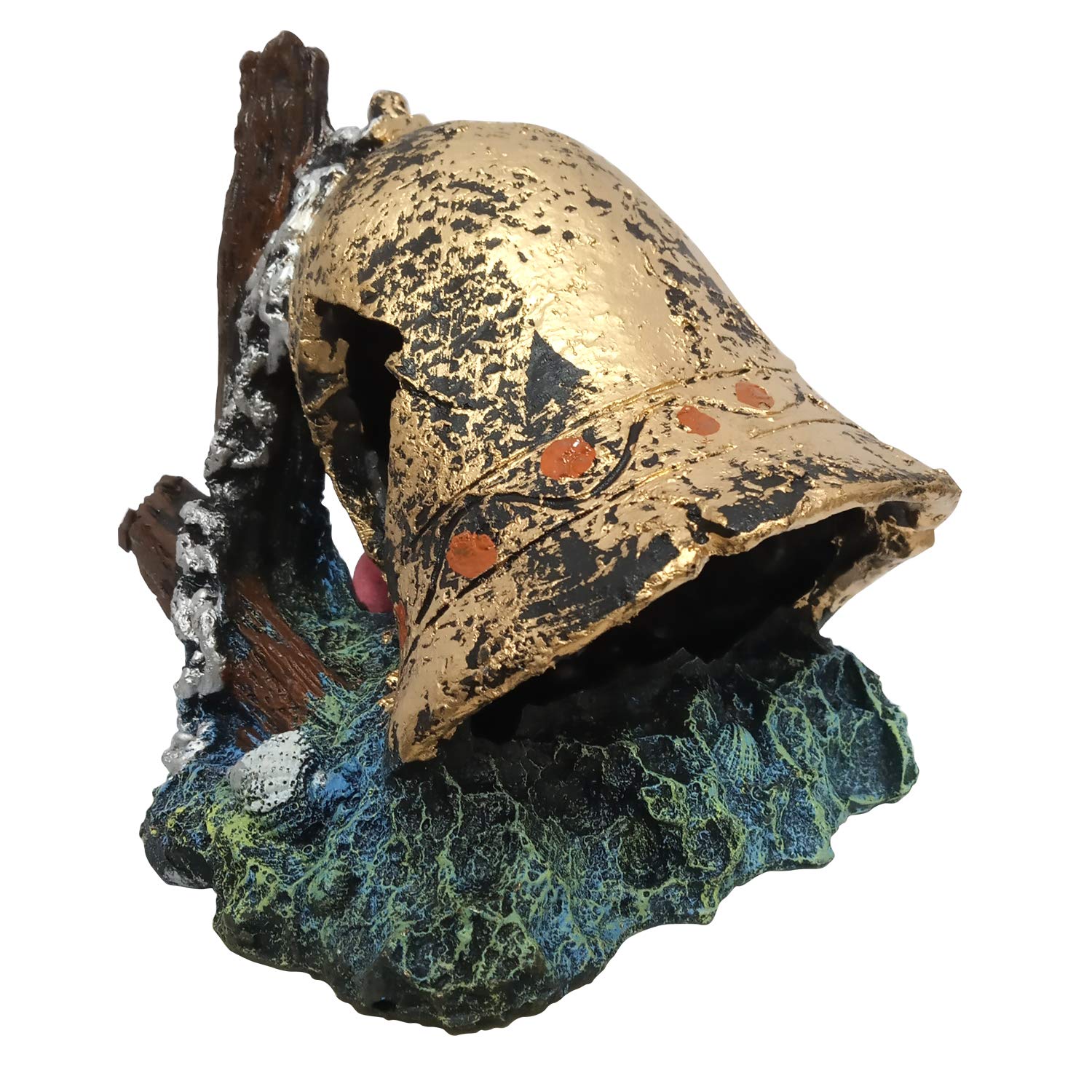 Padmashri Bell Shape Aqurium Decorative Ornament for Fish Tank and Aquarium with Air Stone (B07YMYRKC4) Amazon Price History, Amazon Price Tracker