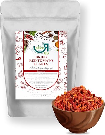 Tomato Dried Flakes Premium Quality by spice r us 50g-950g 50g