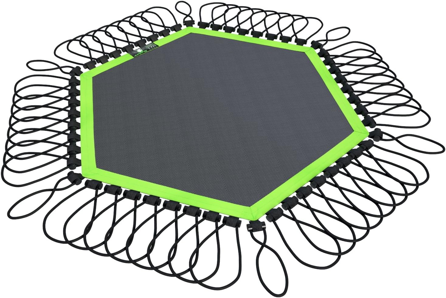 Set – Jumping Mat with Bows Rubber Ropes and Clips