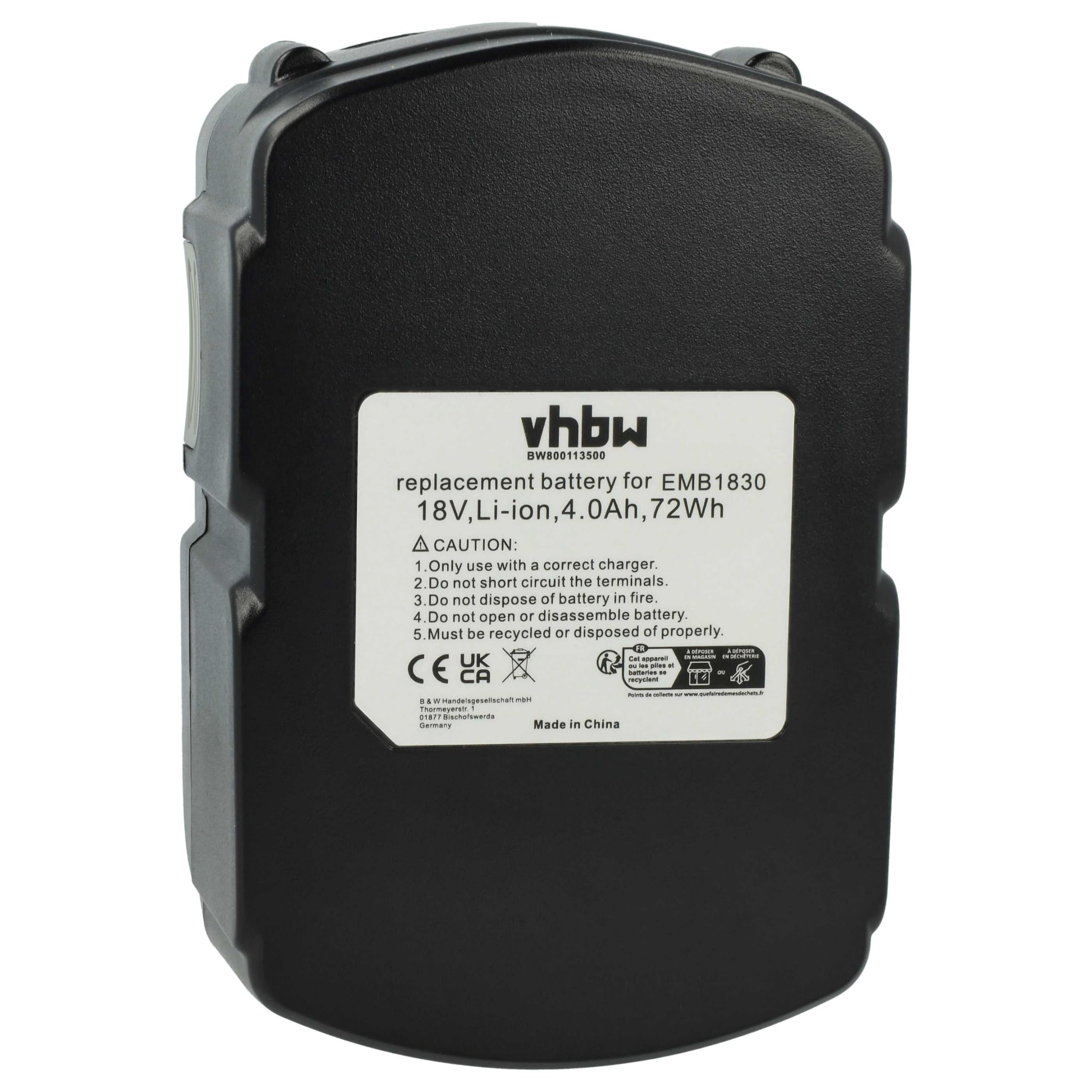 vhbw Batterie Compatible avec Hitachi DS 18DL
