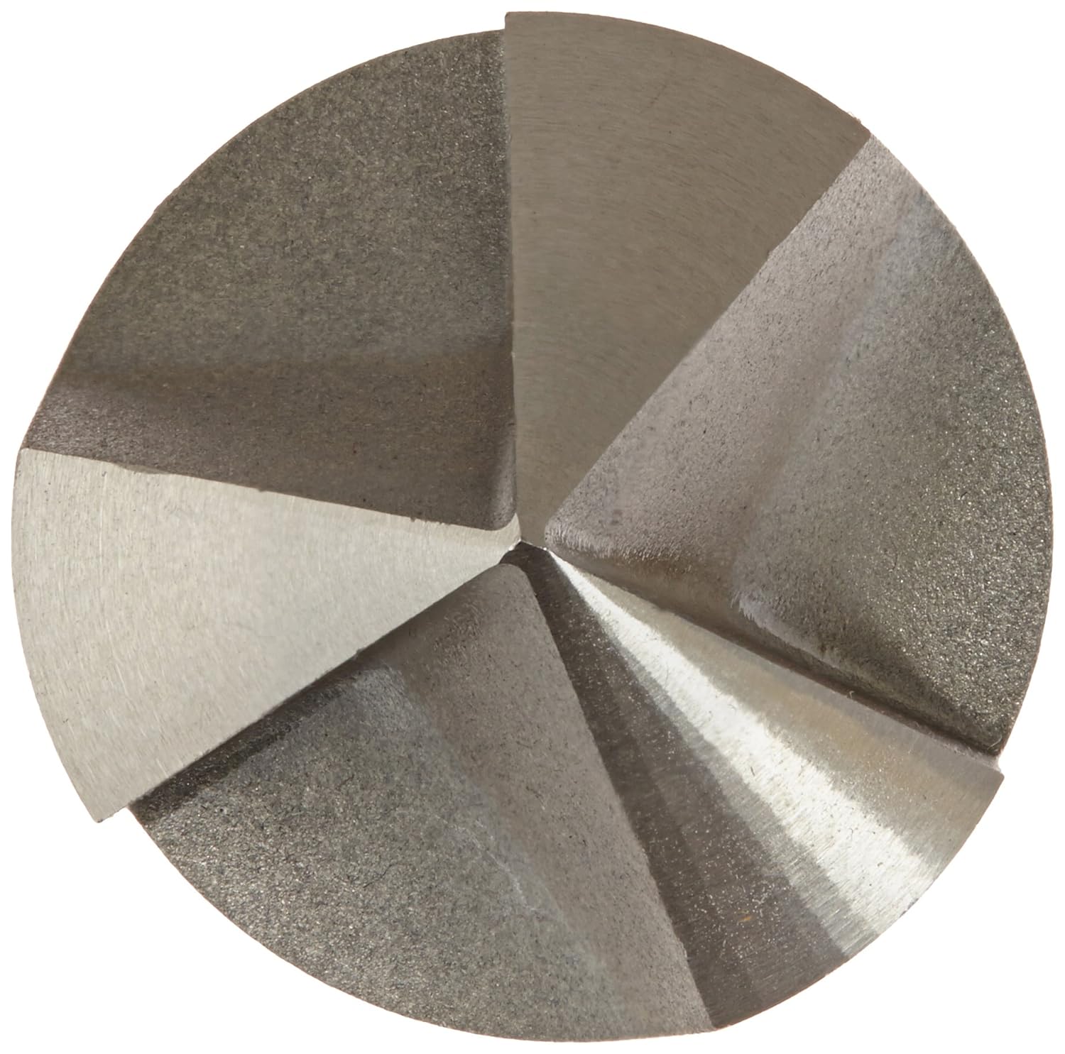 KEO 51009 High-Speed Steel Single-End Countersink, Uncoated (Bright) Finish, 3 Flutes, 90 Degree Point Angle, Round Shank, 1/2" Shank Diameter, 1" Body Diameter