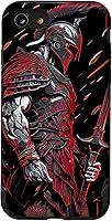 Vista 18 de Funda motivacional épica para iPhone 16 con motivación Spartan Warrior Trojan Warrior Gladiador