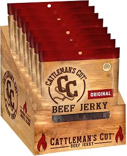 Cattleman's Cut Original Beef Jerky, 2.5 Ounce (Pack of 8)