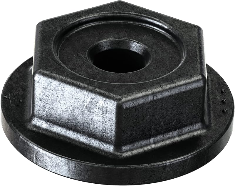 STN22-R24 Outdoor Accents Black Hex-Head Washer (24-Qty) (Pack of 6)