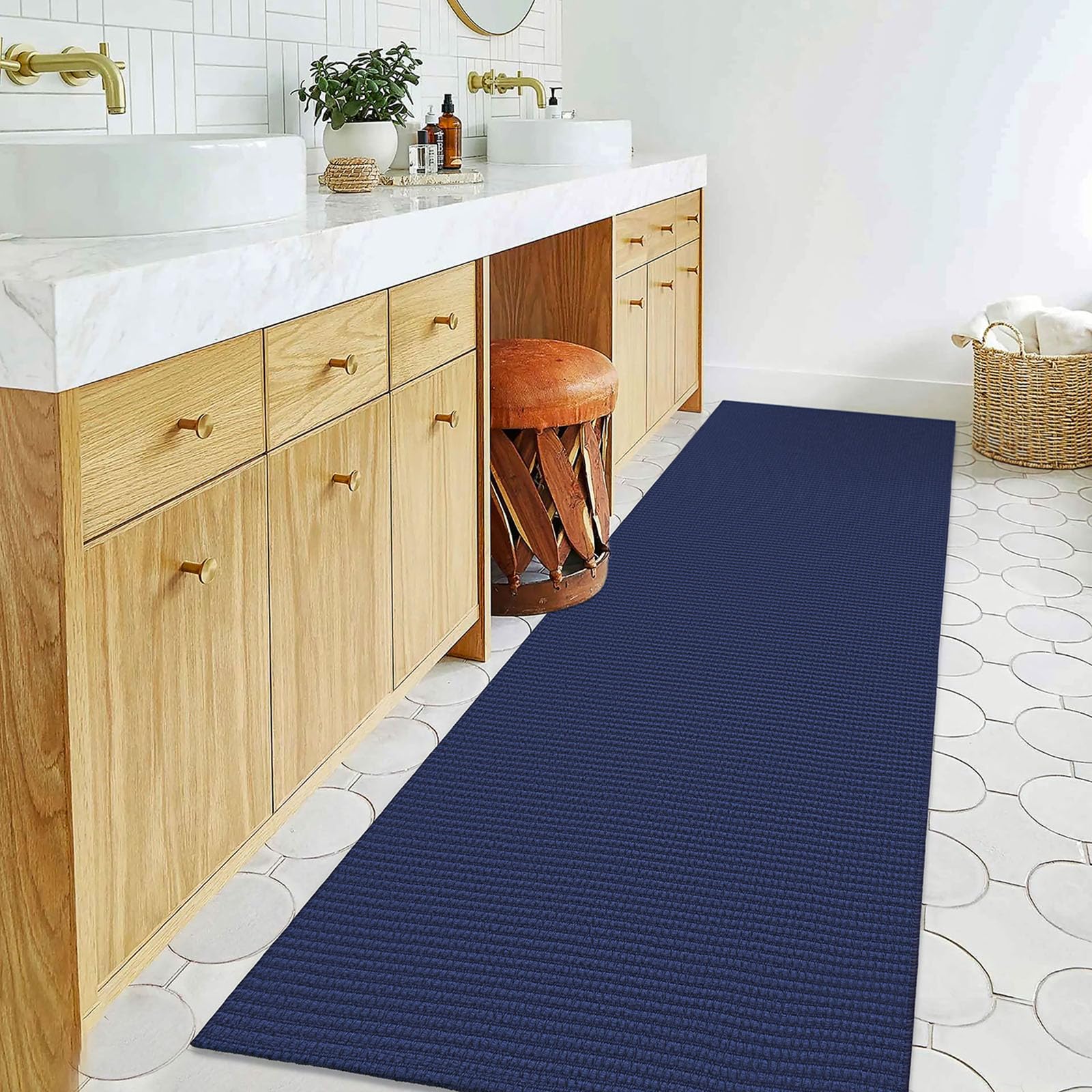 Boho Runners For Hallways 26x8 Ft Washable Hall Carpet