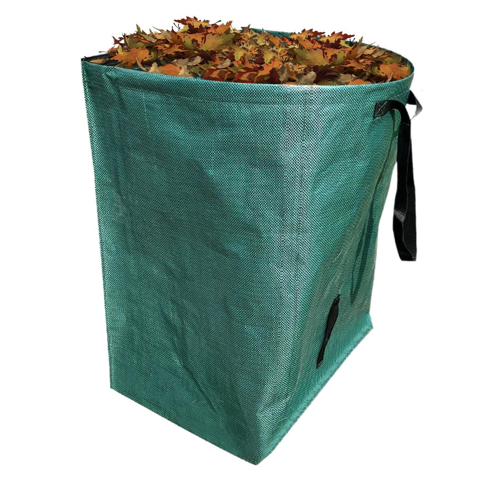 Bolsas para césped y hojas con asas reforzadas para jardinería y exteriores