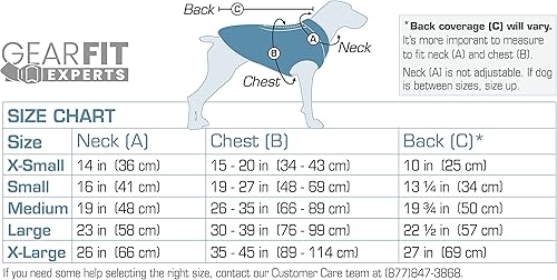 Miniatura 7 de Kurgo Loft - Chaqueta reversible para perro, abrigo para perro para clima frío, chaqueta resistente al agua con ribete reflectante, rojogris, talla M
