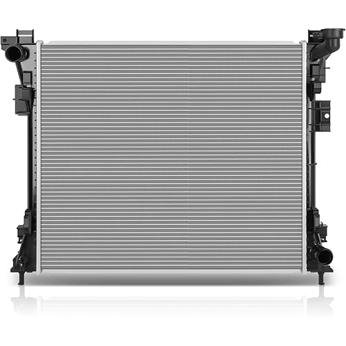 SCITOO Engine Cooling Radiator Assembly Compatible with Dodge Grand Caravan 2008-2020 & for Chrysler Town & Country 2008-2016 & for Ram C/V 2012-2015 & VW Routan 2009-2014 Replaces# 13062