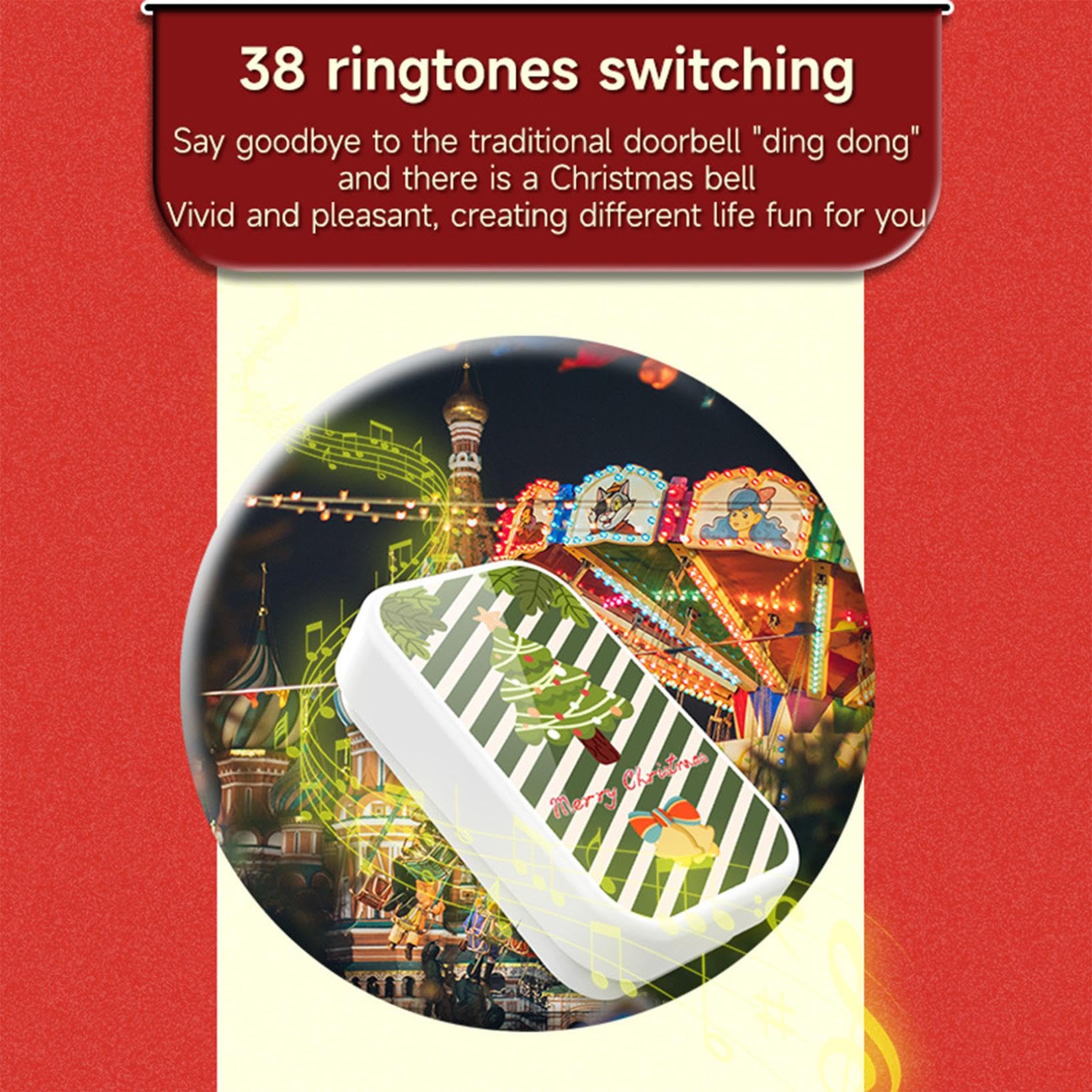 Amazon.com: CAJDEOPYE Christmas Door Bells for Homes Classroom