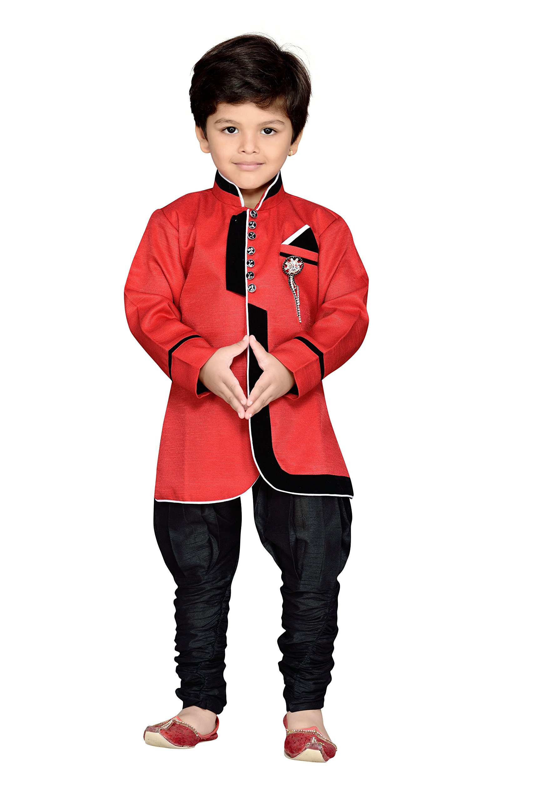 AJ DEZINES® Kids Sherwani Suit Set For Boys