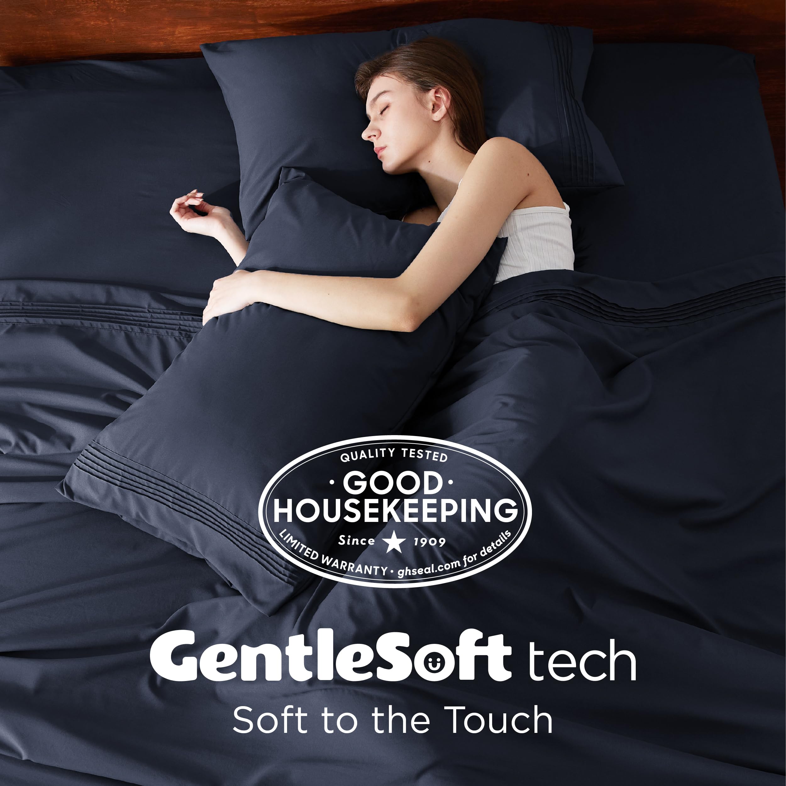 ◆フィスバ◆シーツ◆184×284cm◆グレー◆L-2506WE10◆ Amazon.com: Bedsure Deep Pocket Queen Sheets Set - Fits