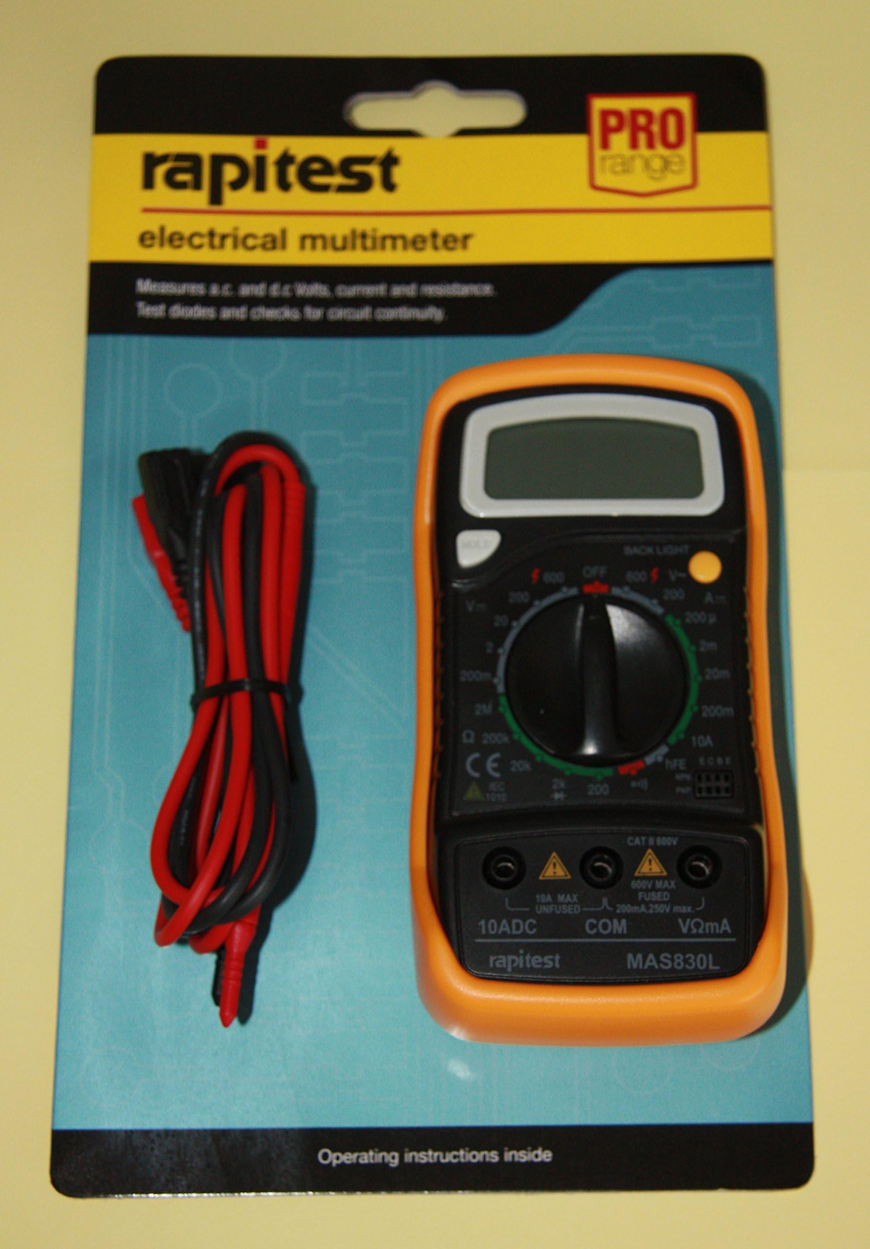 Rapitest Electrical Multimeter