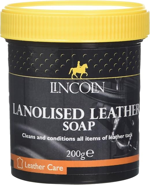 LINCOLN Lanolised Leather Saddle Soap, 200 g