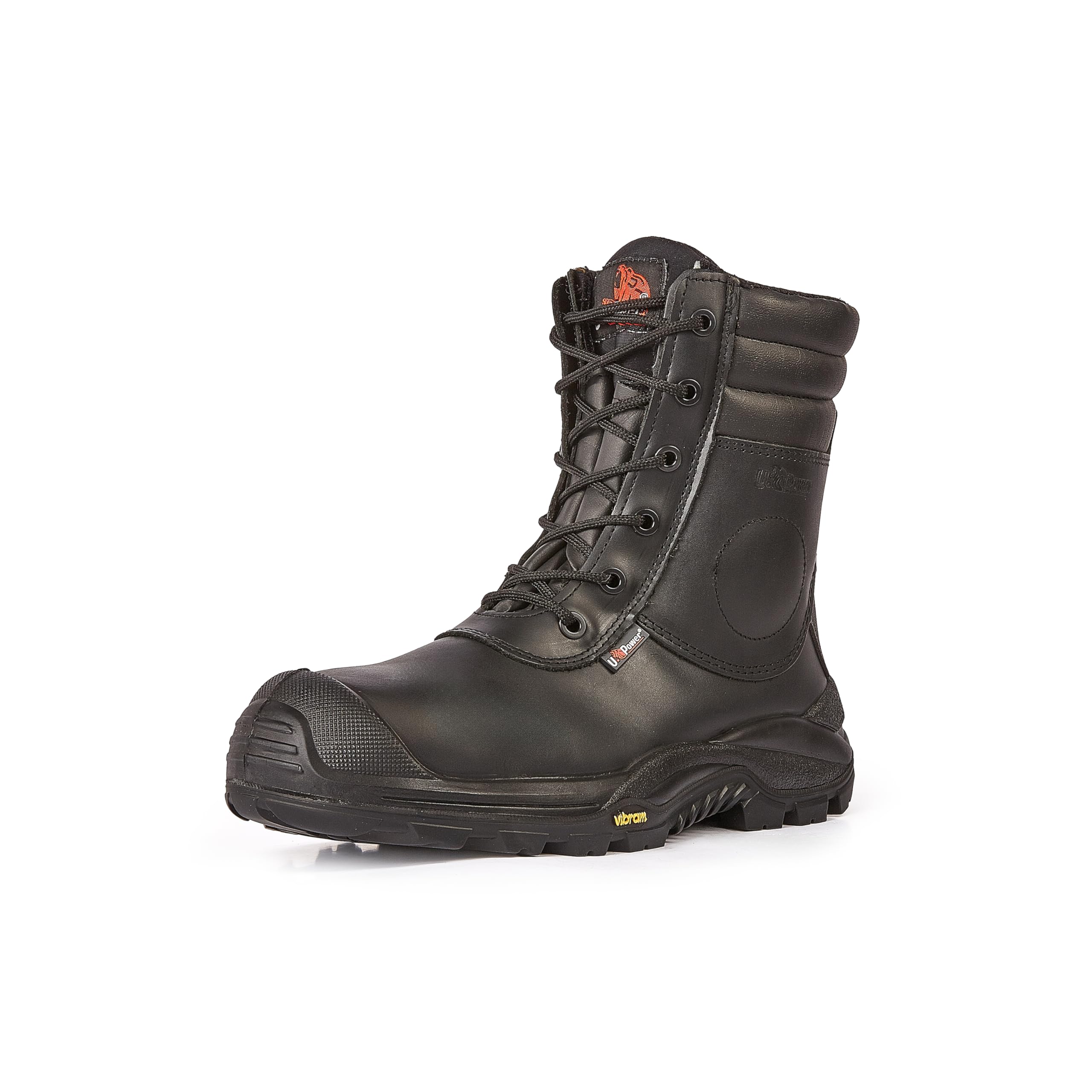 U-Power UM70354 Linea Concept-M Modelo Mleopard UK Zapatos de Seguridad Botas, S3 HRO SRC CI, Negro