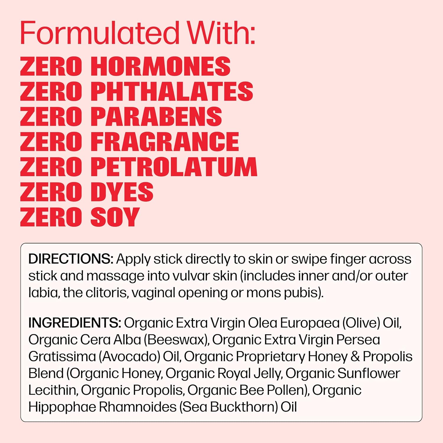 VMAGIC by Medicine Mama Lips Stick – Travel Size Organic Vulva Balm – Relieves Feminine Dryness, Itching, Burning, Redness, Irritation – Hormone Free – 15 ml - Image 6