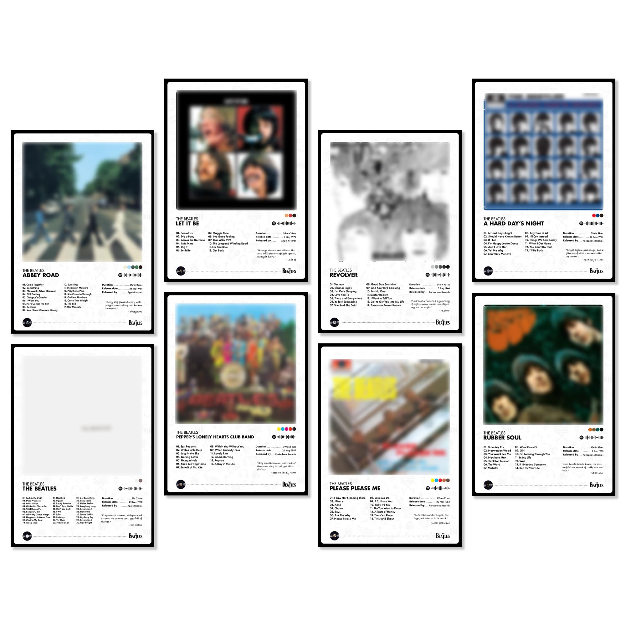Kanye West Album Art Posters - 12 Designs -25