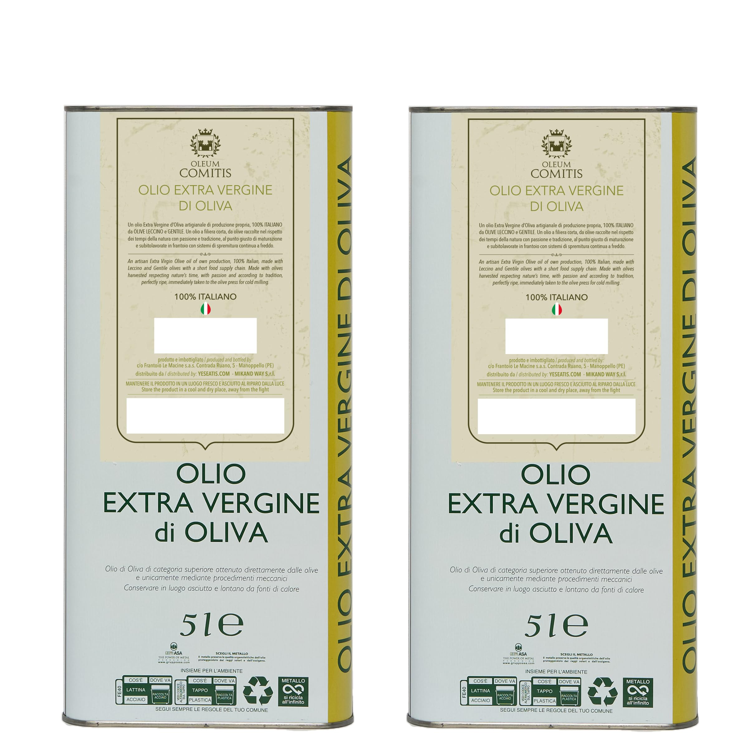 Aazon.co : Oleu Coitis - Extra Virgin Olive Oil 100% Italian Cold