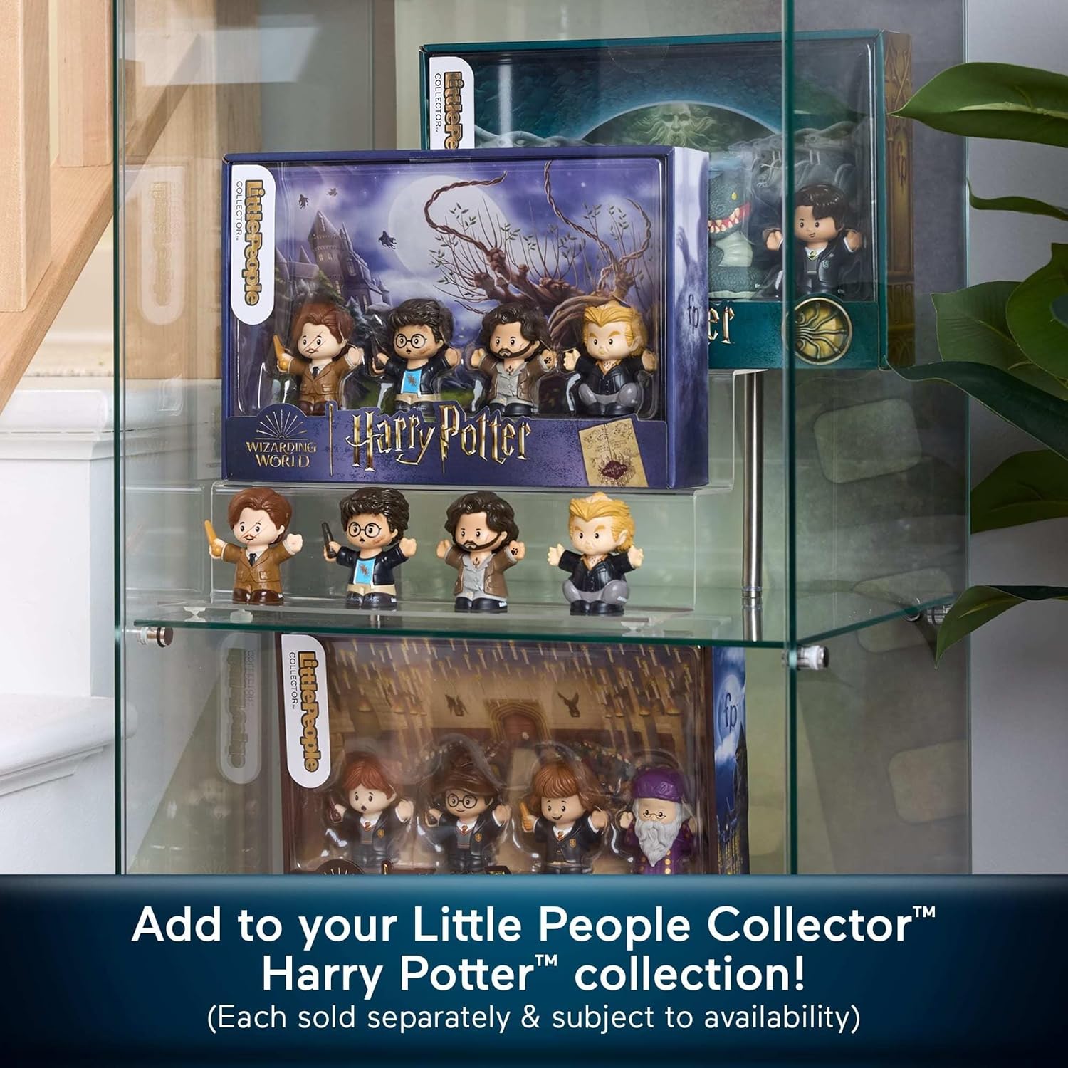 Little People Collector Harry Potter and the Prisoner of Azkaban Movie Special Edition Set for Adults & Fans, 4 Figures in a Display Package