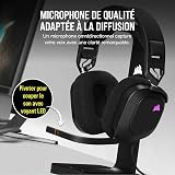 Corsair HS80 RGB USB Casque Gaming Premium Dolby Son Surround 7.1 – Carbone - 3