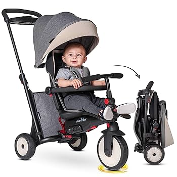 ⭐︎限定週末値下げ⭐︎smartrike スマートライク5 三輪車バギー 折りたたみ Amazon.co.jp: スマートライク STR5 三輪車 1歳 超コンパクト