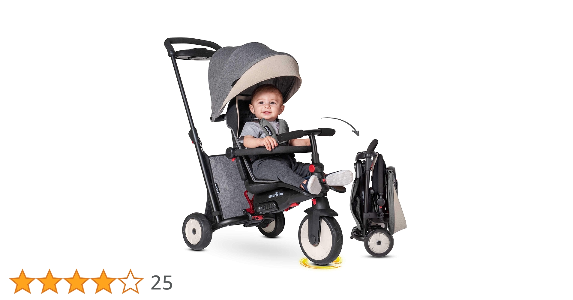 Amazon.co.jp: スマートライク STR5 三輪車 1歳 超コンパクト