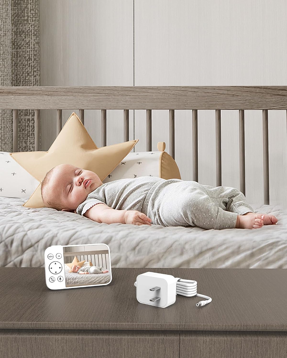 VHBW 6V Power Cord Compatible with Vtech Baby Monitor DM221 DM221-2 DM223 DM251 (Parent & Baby Units) DM111 DM112 DM222 DM271 (Parent Unit ONLY) Safe & Sound Audio Monitor