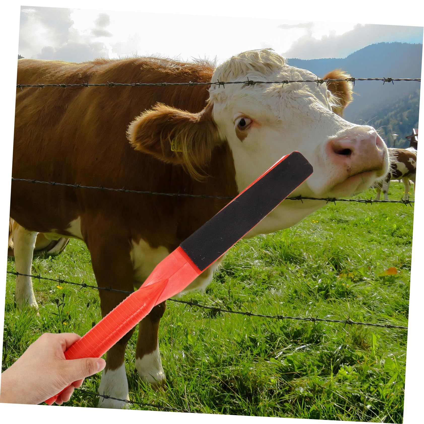 ifundom 4 Pezzi Paddle per Bestiame Resistente All Usura Strumento Maneggevole per Maiali e per Condizioni Umide Accessorio per Agricoltori e Leggero