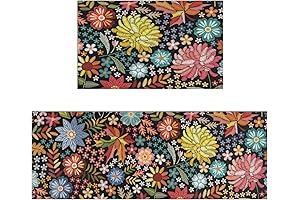 Spring Kitchen Mats and Rugs - Adorning Your Kitchen with Floral Elegance