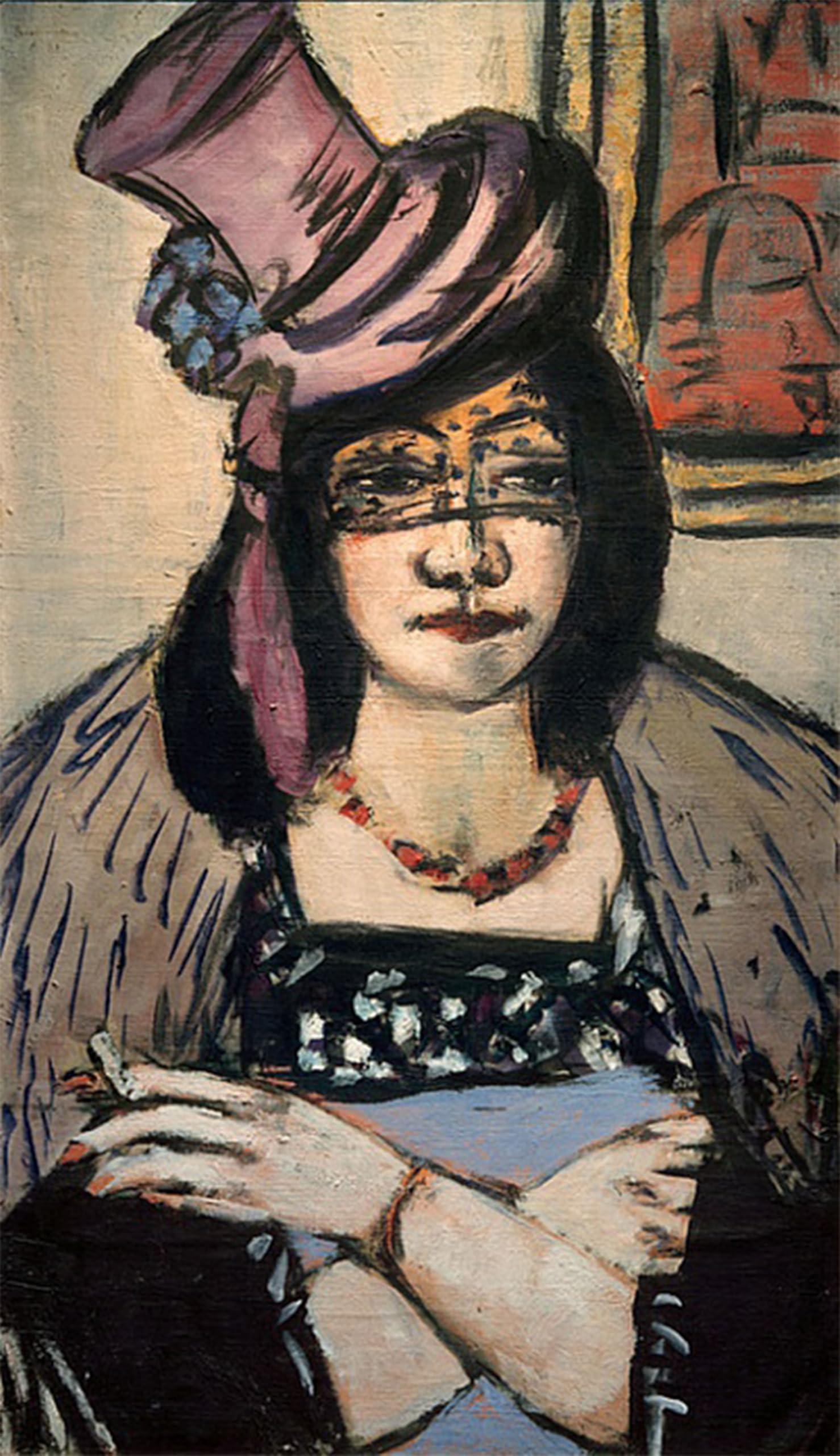 Cuadro de Max Beckmann para sala de estar que transforma tu hogar con elegancia, 60x90cm 5