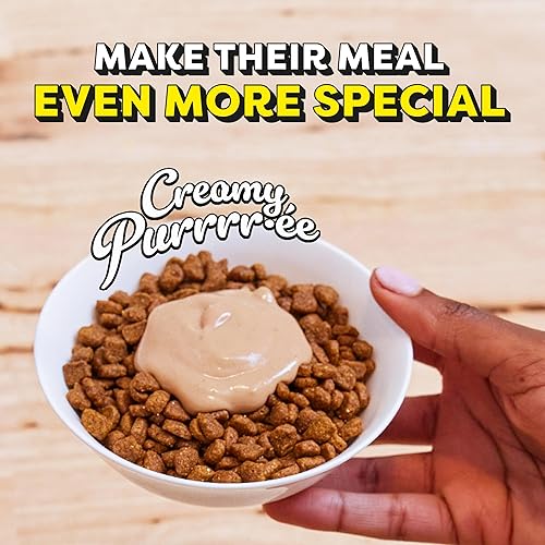 Miniatura 7 de Temptations Creamy Puree - Sorpresas para gatos sabor a hígado de res, bolsas de 0.42 onzas, 16 unidades