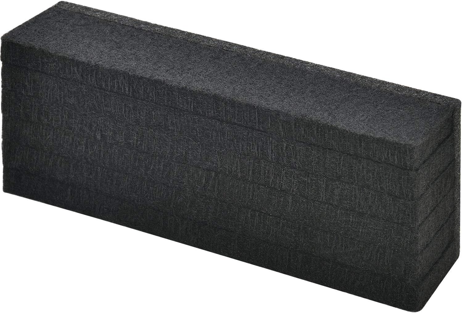 Global Industrial Dry Erase Felt Eraser, 5" L x 2" W x 1" H, Black