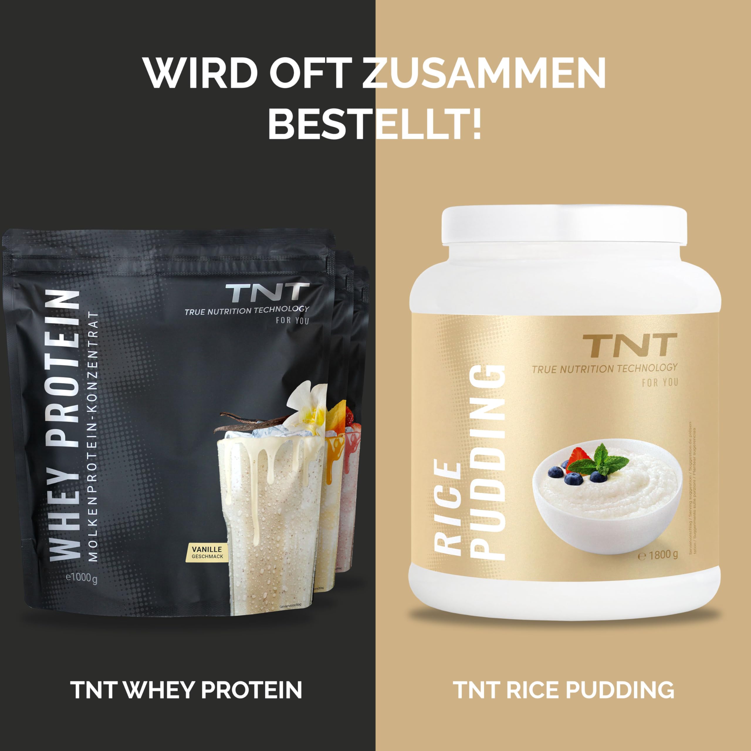 TNT Naked Whey Protein w proszku (1 kg) • Proszek białkowy z laktazą do shake, pieczenia i gotowania • Doskonała rozpuszczalność i pyszny smak (truskawka)