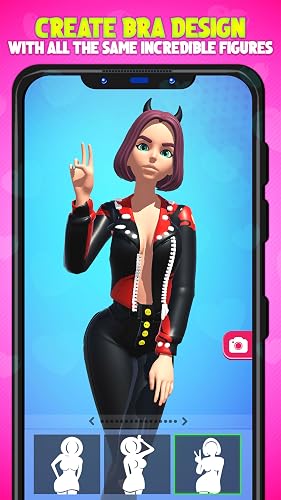 Bra Maker Fashion Stylist Challenge: Build Queen Makeover Doll Designer DIY Dress Up Game – vue 9