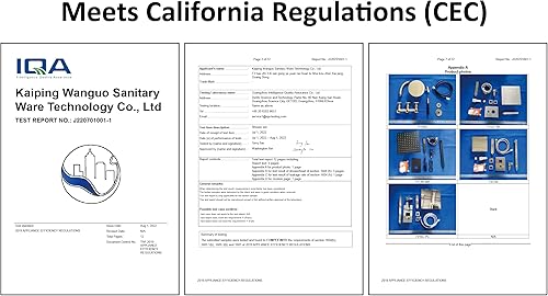 Miniatura 19 de SKOWLL Sistema de cabezal de ducha digital de 12 pulgadas, juego de mezclador de ducha de lluvia para baño, kit de grifo de ducha de montaje
