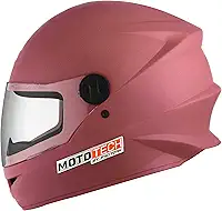 Pro Tork Capacete Fechado R8 Moto Tech Fosco Tam. 60 Rosa Feminino