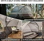 Naturehike Kota4/6/8 Camping Tent, Tente de grande famille pour 3Seasons,Tente pour 4/6/8Persons, Tente de Canopy pour 8Persons