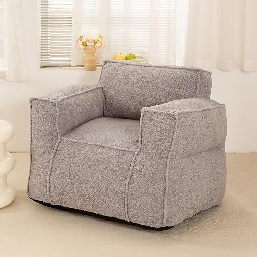 Sherpa Giant Bean Bag Chair for Adult, Beanbag Sofa Couch