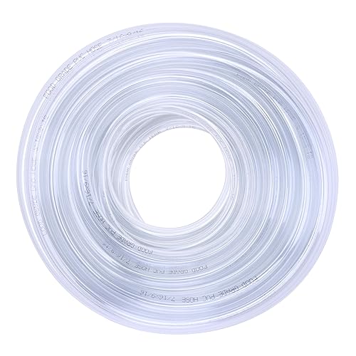 Miniatura 101 de DERNORD - Tubo de cloruro de polivinilo (PVC) de 5/16 pulgadas de diámetro interior x 7/16 pulgadas de diámetro exterior, manguera flexible