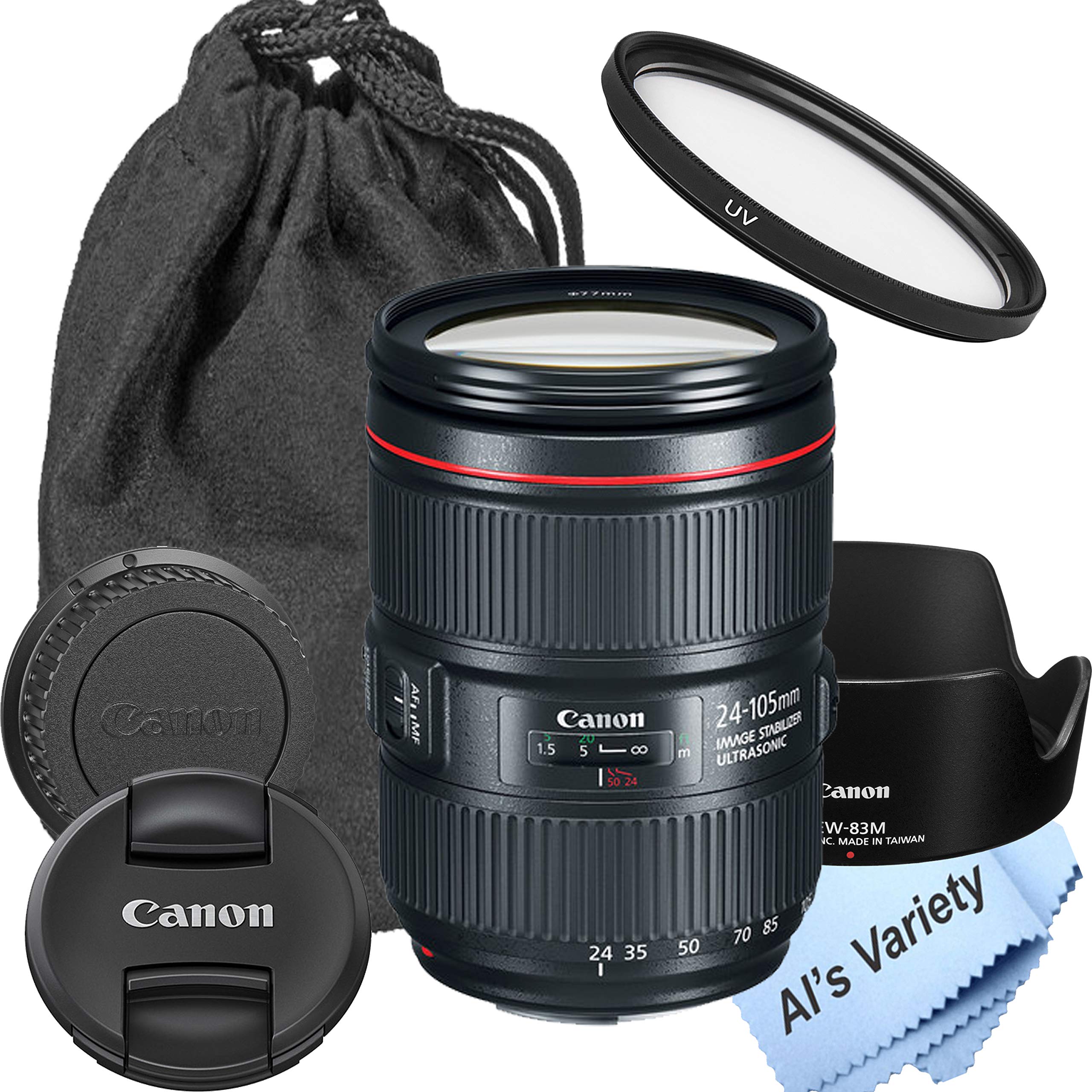 Amazon | Canon EF 24-105mm f/4L is II USMレンズ (ホワイト
