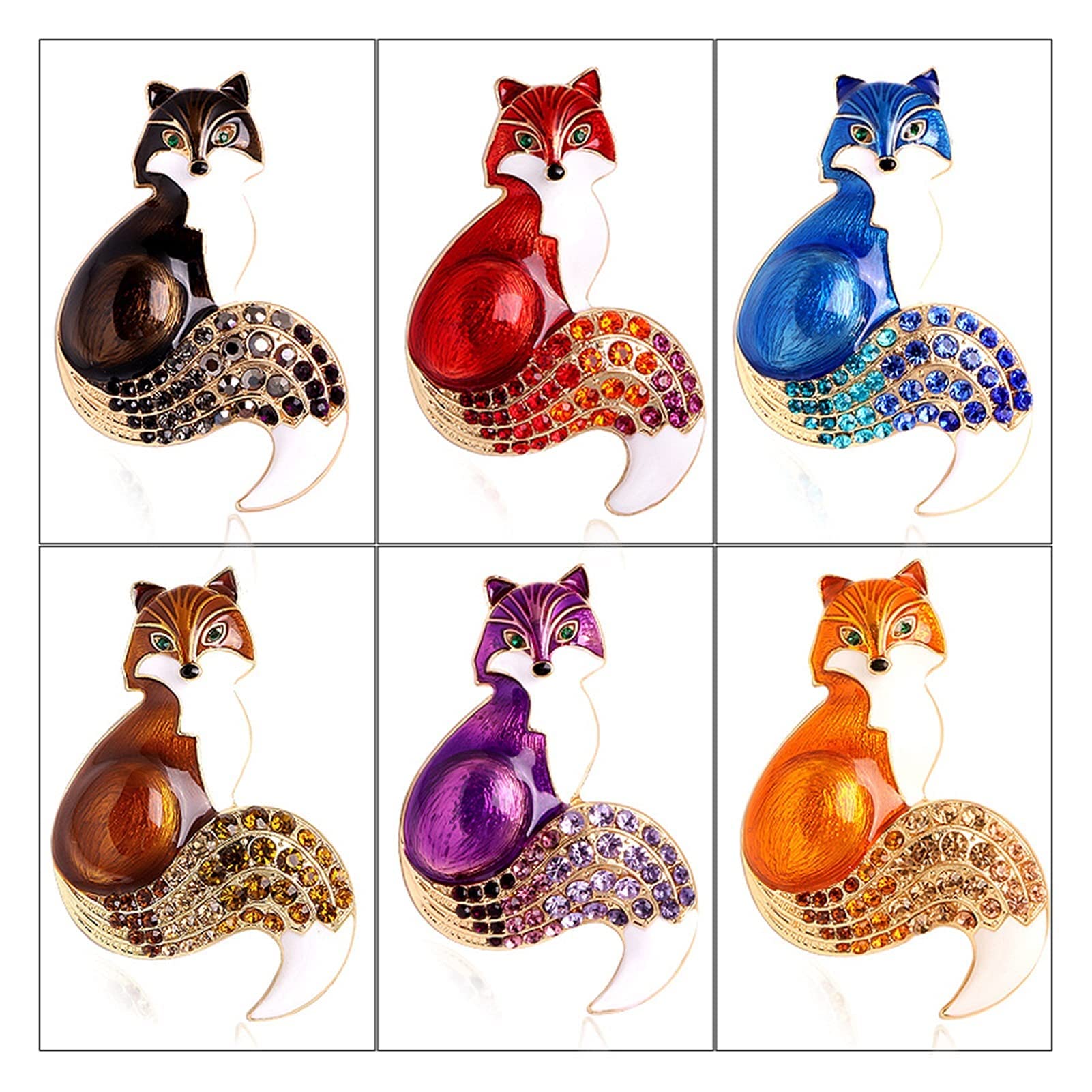 Spille per Le Donne Pin Animel Pin Invernale Gioielli Festa Pins Causal Spettasche Made in Cina