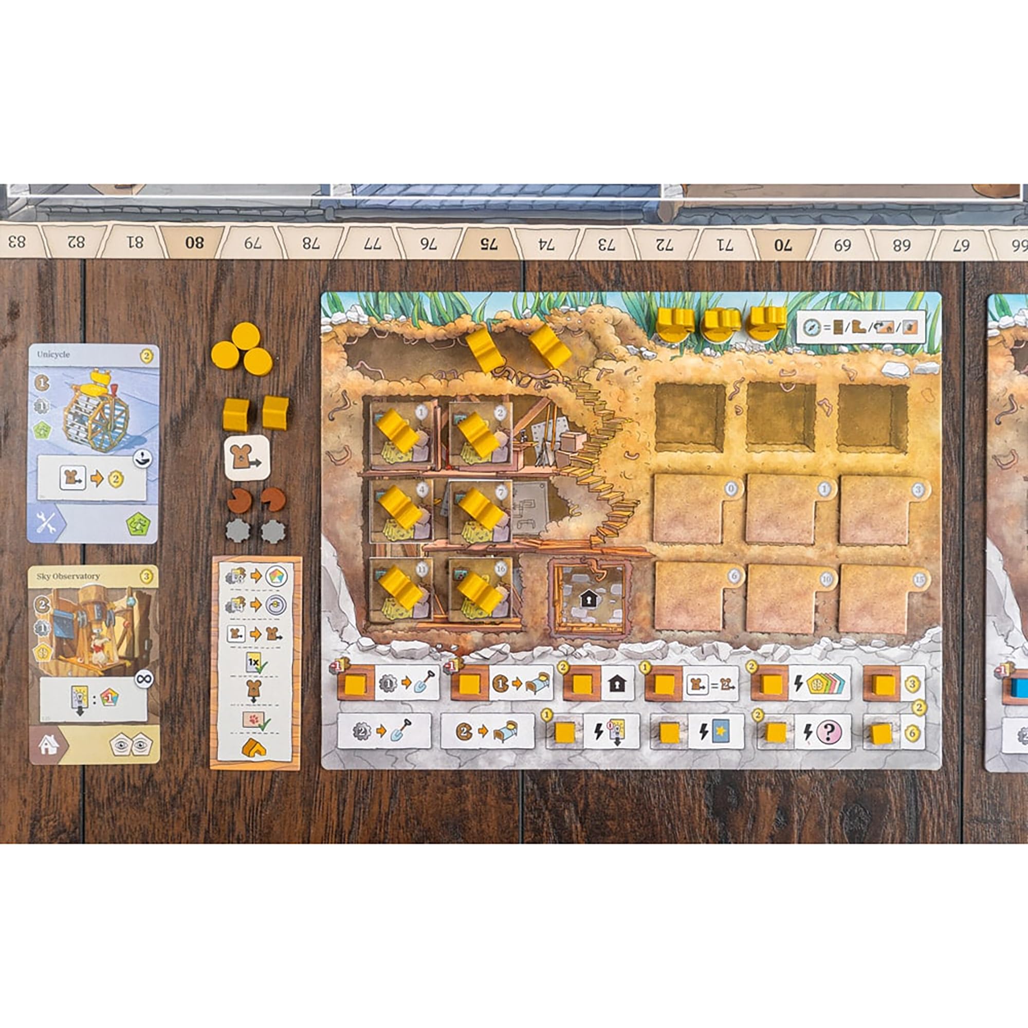Capstone Games | Rats of Wistar | Family Board Game | Strategic Exploration and Worker Placement Game | Fun & Engaging Game for 2-4 Players, Ages 14+ | Game in English