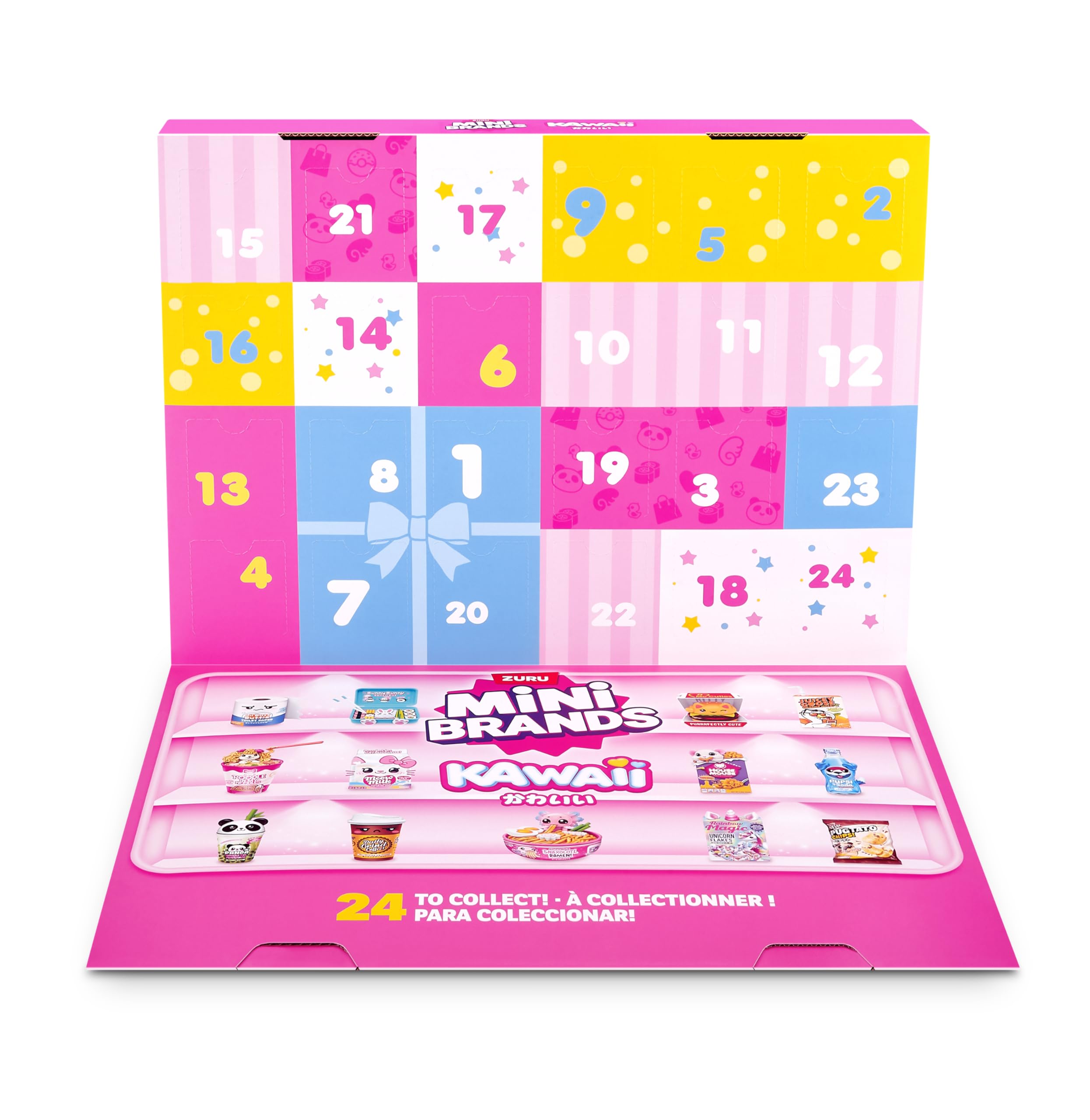 Amazon.com: Mini Brands Kawaii Advent Calendar by ZURU