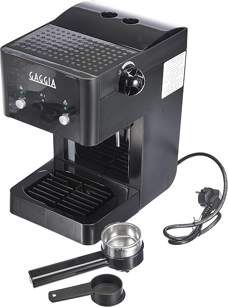 Gaggia GG2016 Macchina da Caffè Espresso Manuale, 1025 W, 1L, Nero :  Amazon.it: Casa e cucina