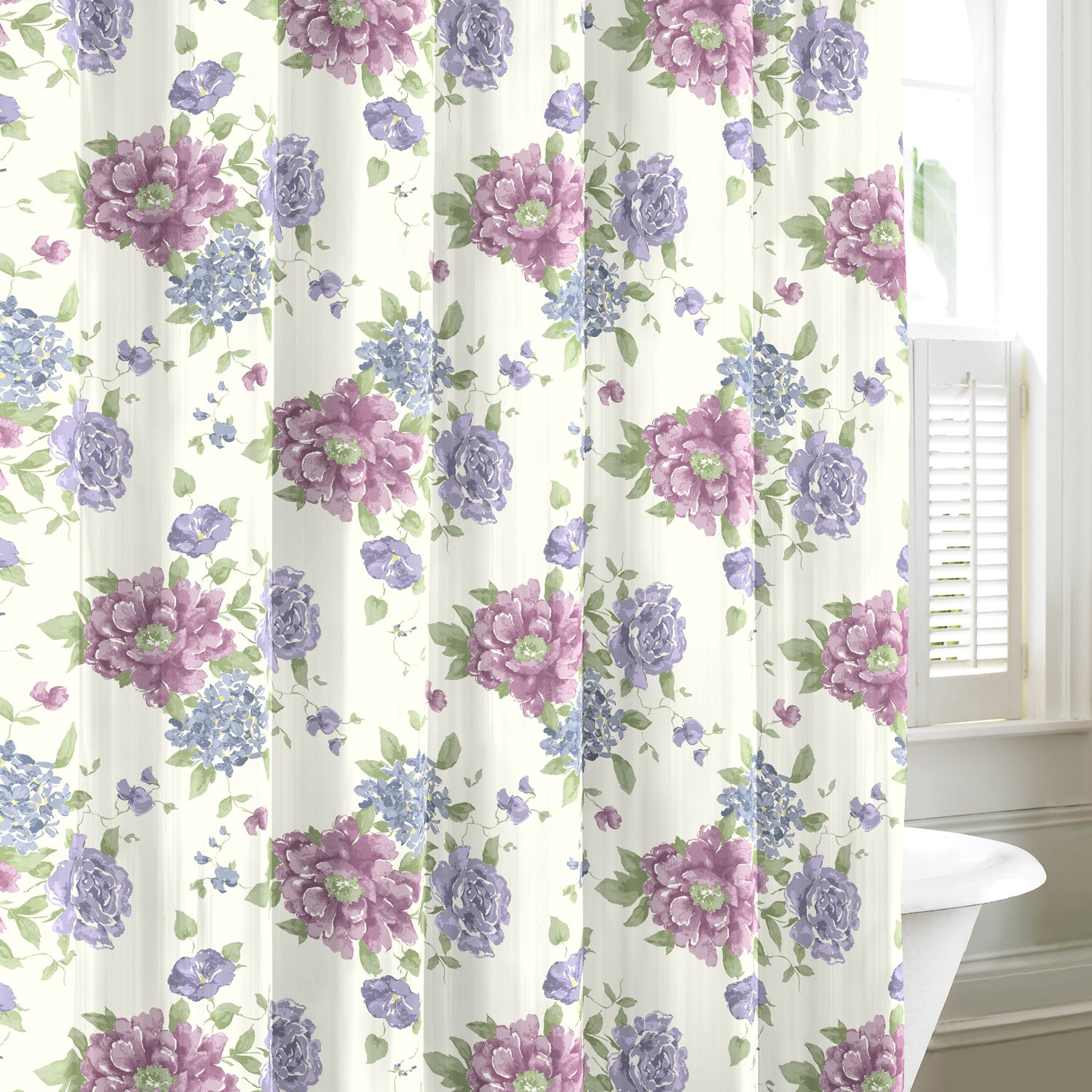 Buy Laura Ashley Milner Cotton Shower Curtain Online at desertcartUAE