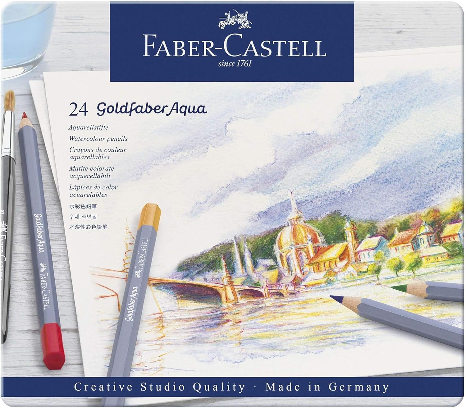 Kredki akwarelowe Goldfaber 24 kolorĂlw