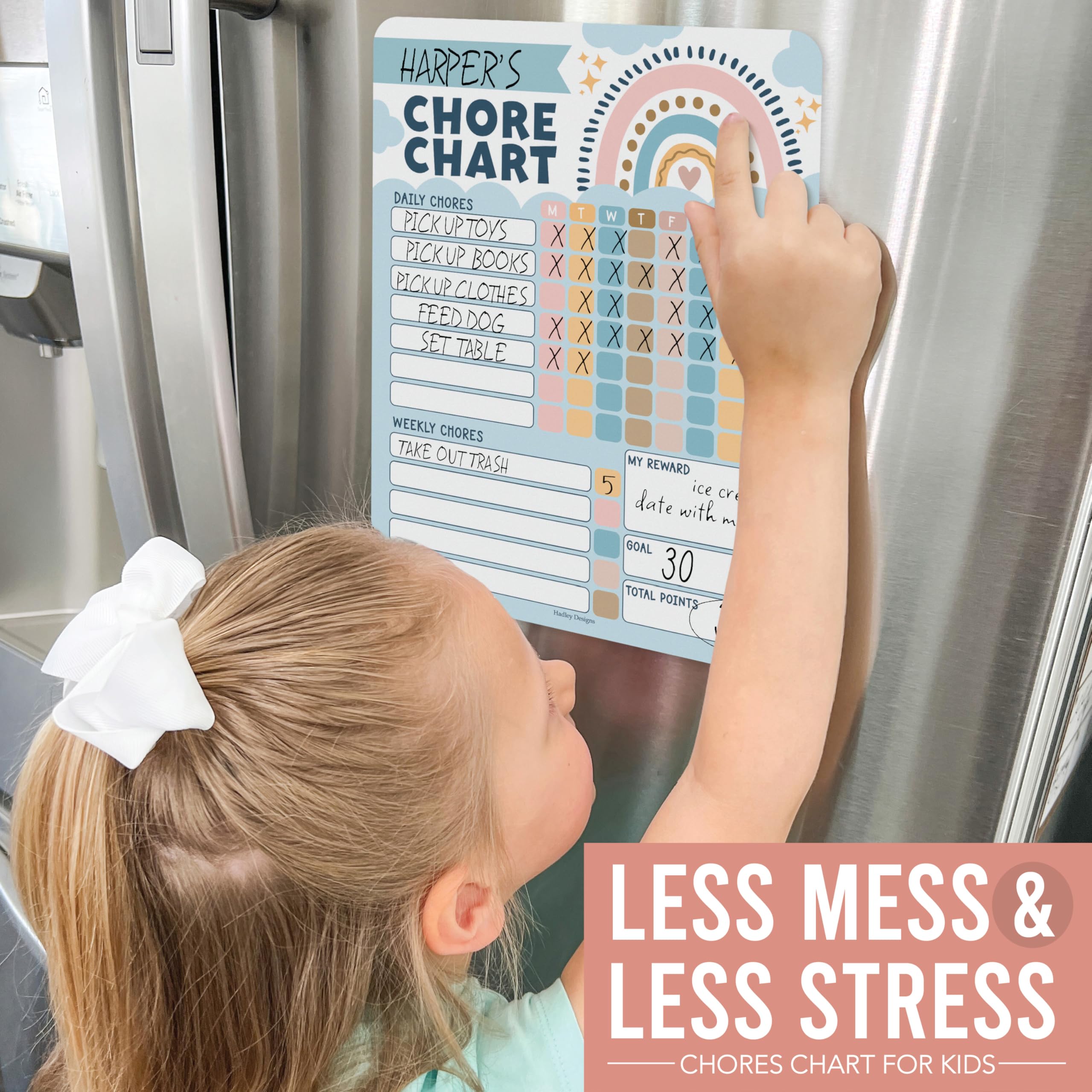 Snapklik.com : Magnetic Chore Chart For Kids - Good Behavior Chart For ...