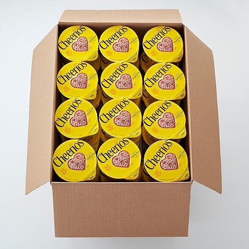 Vista 173 de Cheerios Cereal de desayuno sin gluten de avena integral, bolsa de 2.2 onzas (paquete de 5)