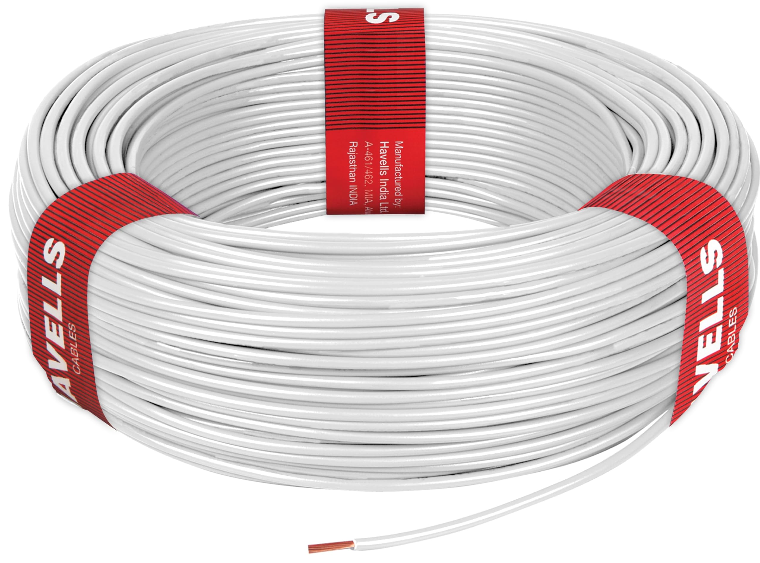 Havells LifeLine+ Wire - 180m, White -2